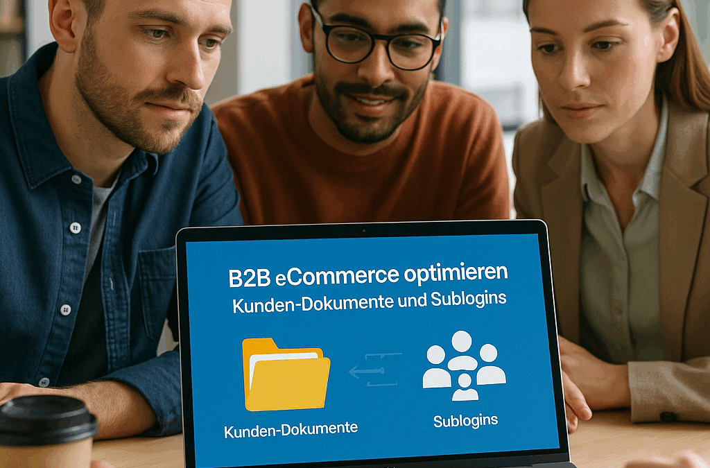 B2B eCommerce optimieren: Kunden-Dokumente und Sublogins im Überblick